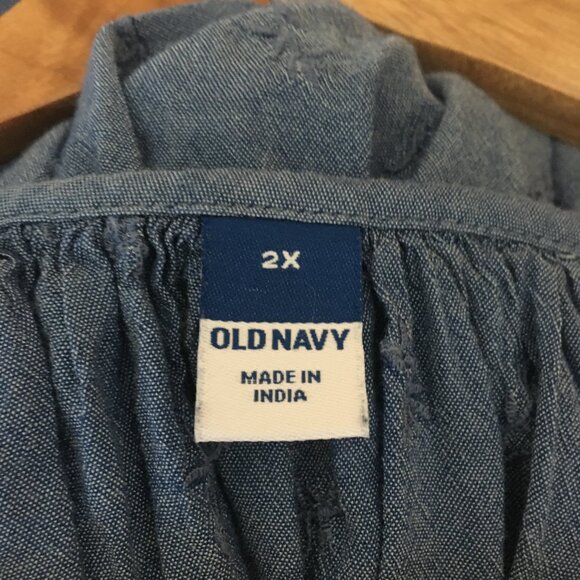 Blue Plentiful Pleats Billowing Sleeve Lace and Floral Texture Button Up Blouse - Picture 8 of 16